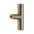 Amerock Bar Pulls 1 15/16" T Bar Cabinet Knob Golden Champagne BP19009BBZ