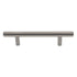 Amerock Bar Pulls 3 3/4" (96mm) Ctr Cabinet Bar Pull Sterling Nickel BP19011CSG9