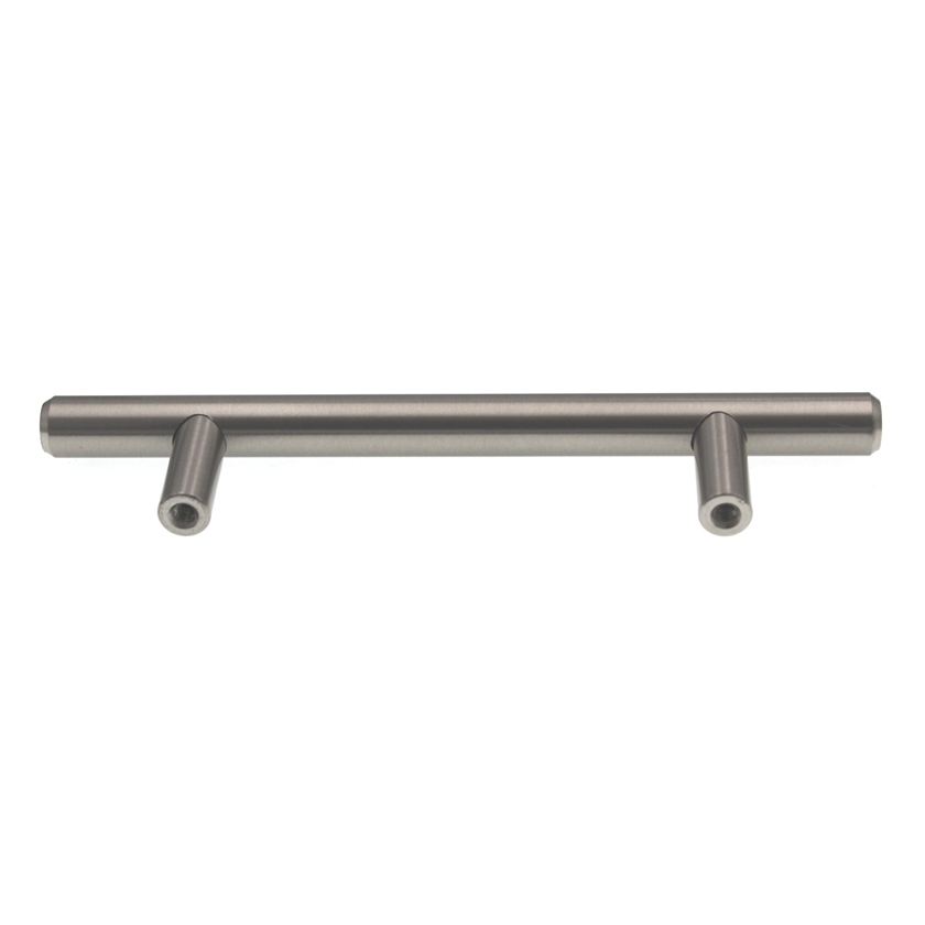 Amerock Bar Pulls 3 3/4" (96mm) Ctr Cabinet Bar Pull Sterling Nickel BP19011CSG9