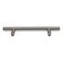 Amerock Bar Pulls 3 3/4" (96mm) Ctr Cabinet Bar Pull Sterling Nickel BP19011CSG9
