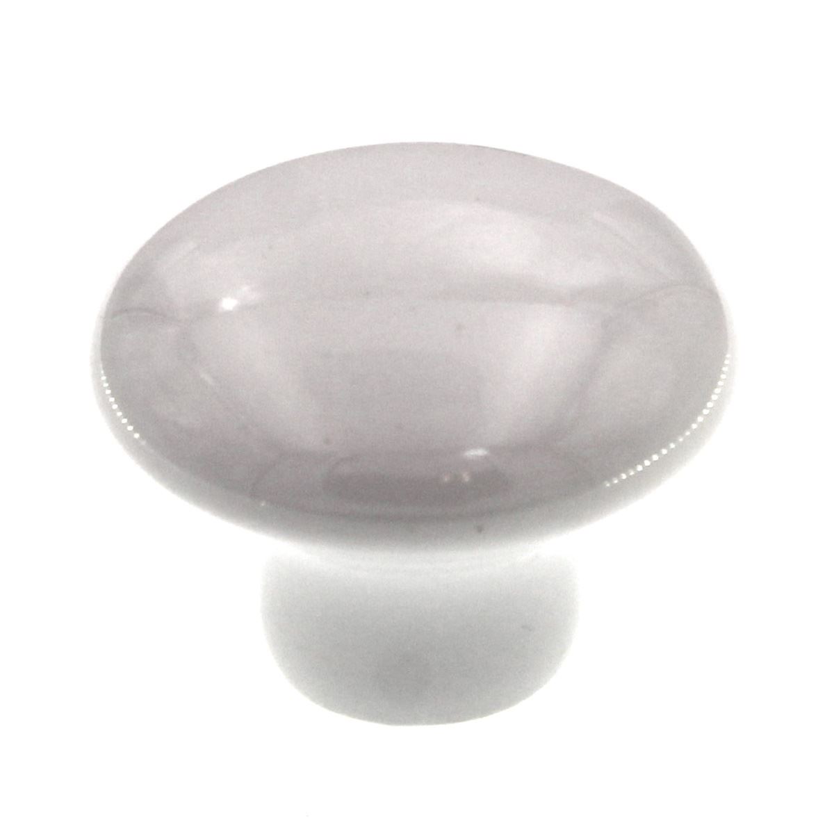 Amerock Allison White 1 1/4 inch Round Cabinet Knob BP1920W