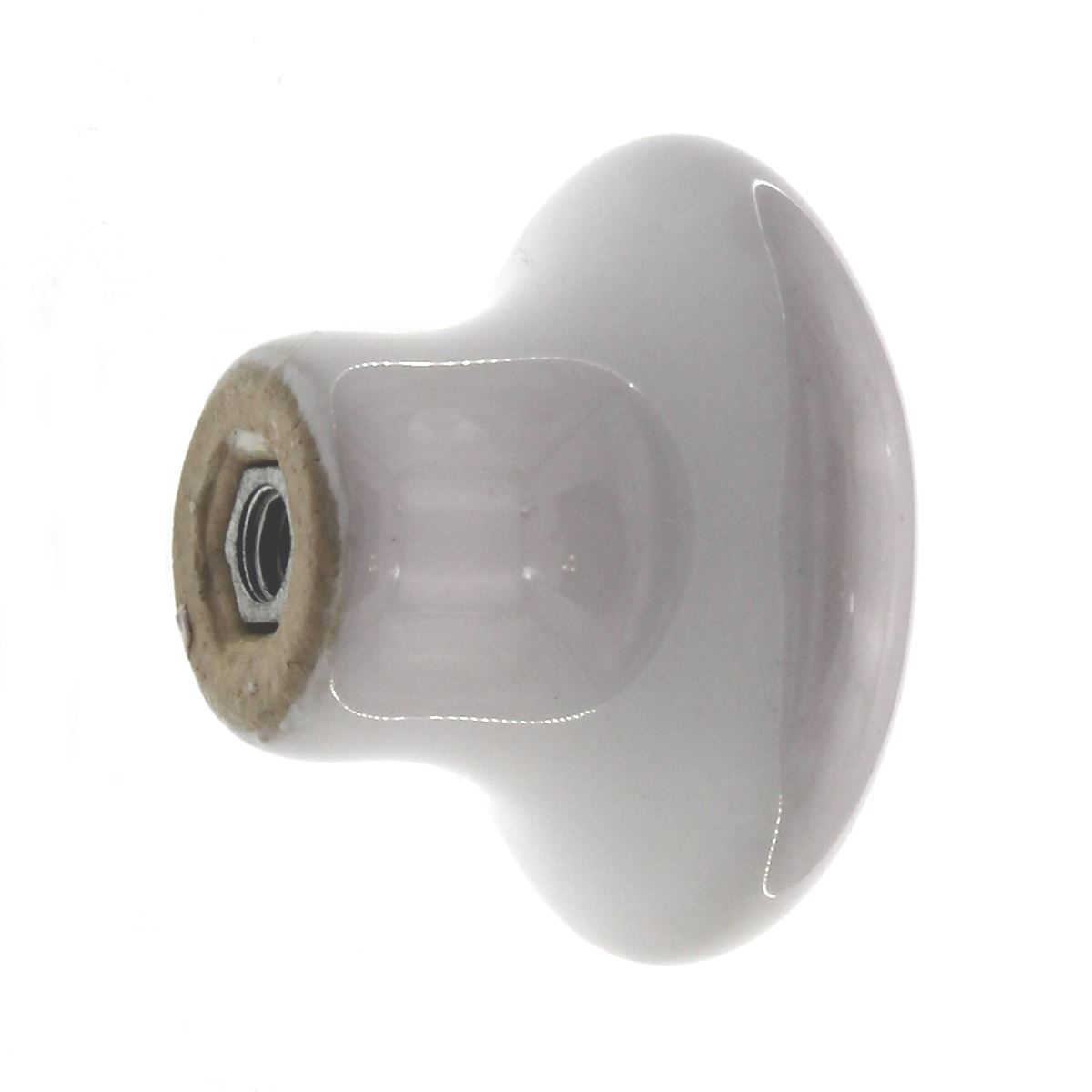 Amerock Allison White 1 1/4 inch Round Cabinet Knob BP1920W