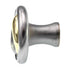 Amerock Yin Yang BP19255-CCB Brushed Chrome 1 1/4" Cabinet Knob Pull