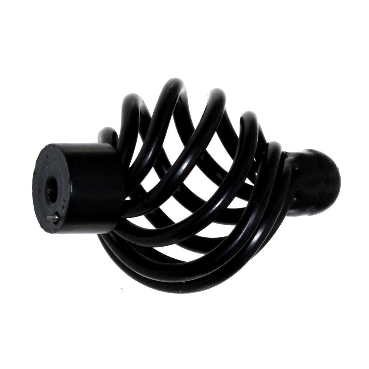 Amerock Village Classics Birdcage Flat Black Knob 1-3/8 inch BP19320FB