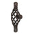 Amerock Village Classics Birdcage Antique Rust Knob 2 9/16 inch BP19321ART