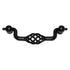 Amerock Village Classics Flat Black 3 3/4 inch (96mm) CTC Drawer Bail Pull BP19323FB