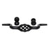 Amerock Village Classics Flat Black 3 3/4 inch (96mm) CTC Drawer Bail Pull BP19323FB
