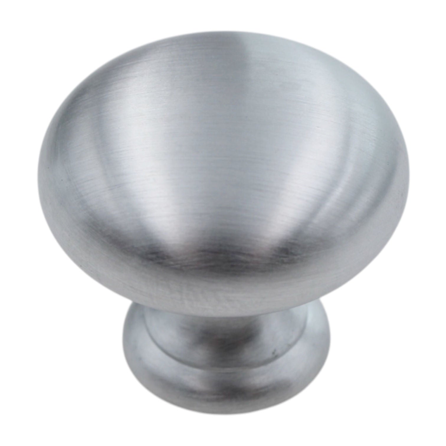 Amerock Brass Classics Brushed Chrome Solid Brass 1 1/4" Cabinet Knob BP1950-26D