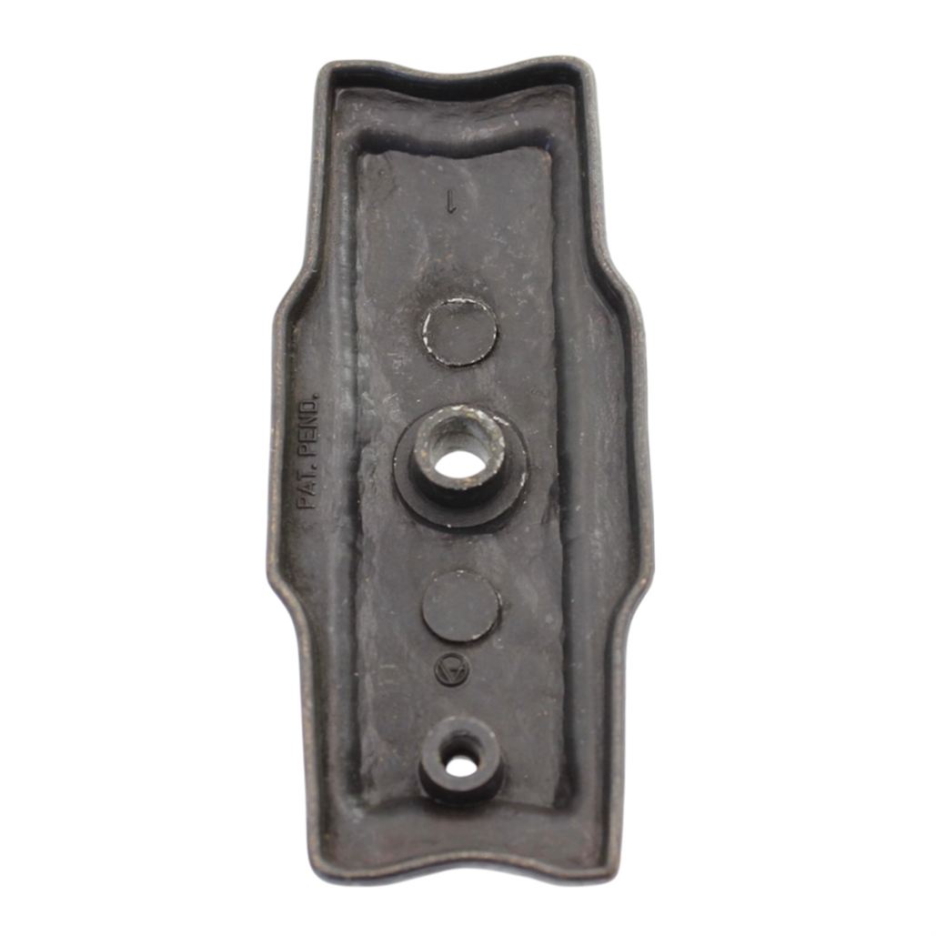 Vintage Amerock Pioneer Antique Brass 3" Cabinet Knob Backplate BP204A-AB