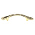 Amerock BP223-3 Polished Brass 3" Ctr Dotted Cabinet Handle Pull