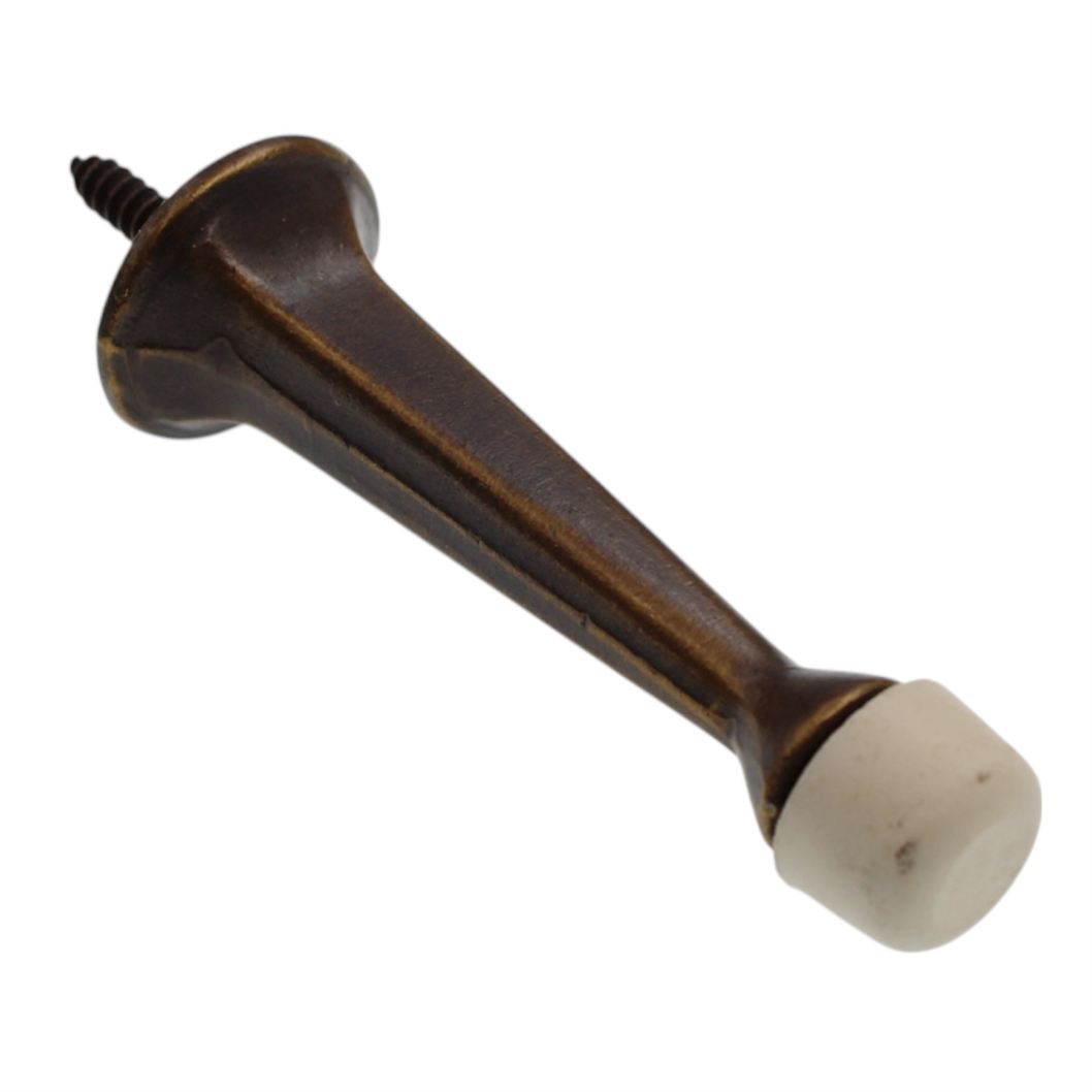 Amerock Heavyweight Baseboard Doorstop Antique English with Rubber Tip BP2250-AE