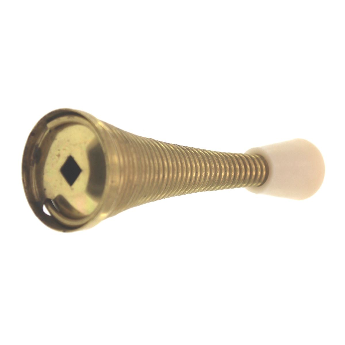 Amerock BP2253-3 Bright Brass 3" Heavy Duty Flexible Spring Doorstops