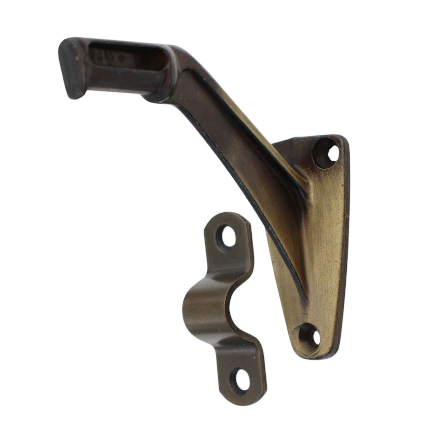 Amerock 3" Stair Handrail Bracket Heavy Weight Antique English BP2266-AE