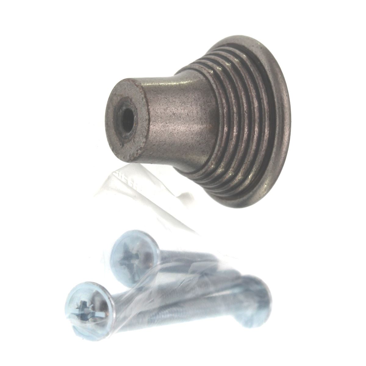 Amerock Vasari Antique Nickel 1 3/16 inch Round Cabinet Knob BP24010AN