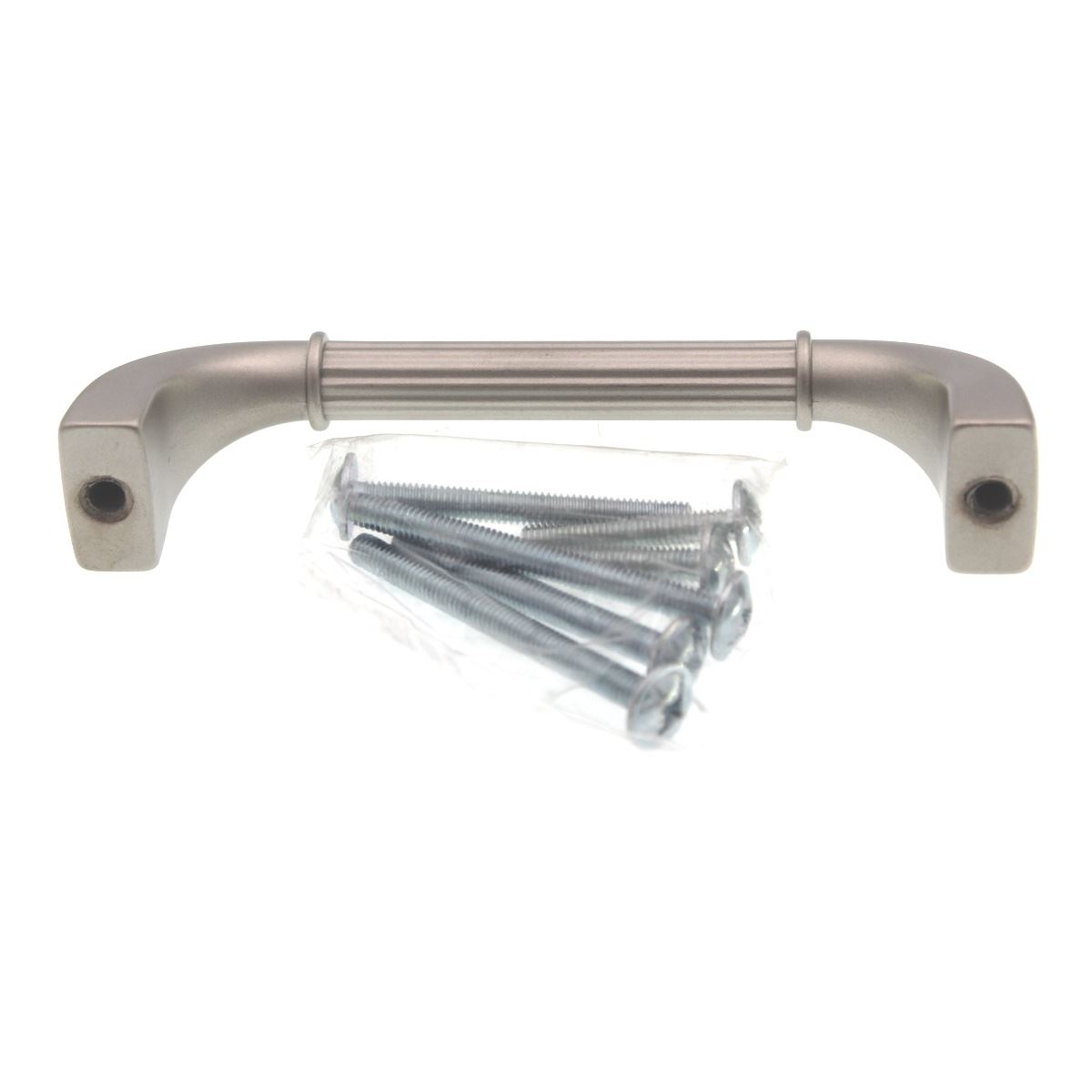 Amerock Vasari Satin Nickel 3 3/4 inch (96mm) CTC Cabinet Handle Pull BP24011SN