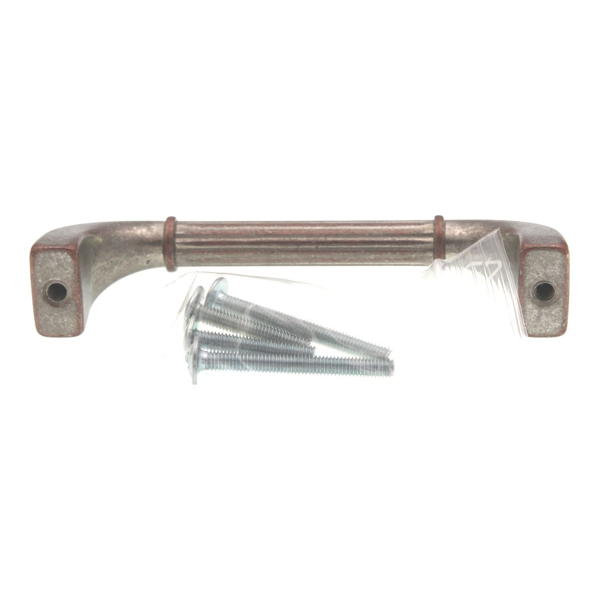 Amerock Vasari Weathered Nickel Copper 3 3/4 inch (96mm) CTC Handle Pull BP24011WNC