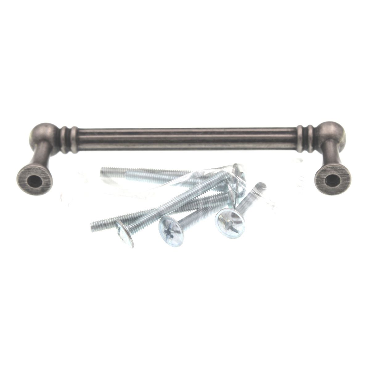 Amerock Vasari Antique Nickel 3 3/4 inch (96mm) CTC Cabinet Handle Pull BP24012AN