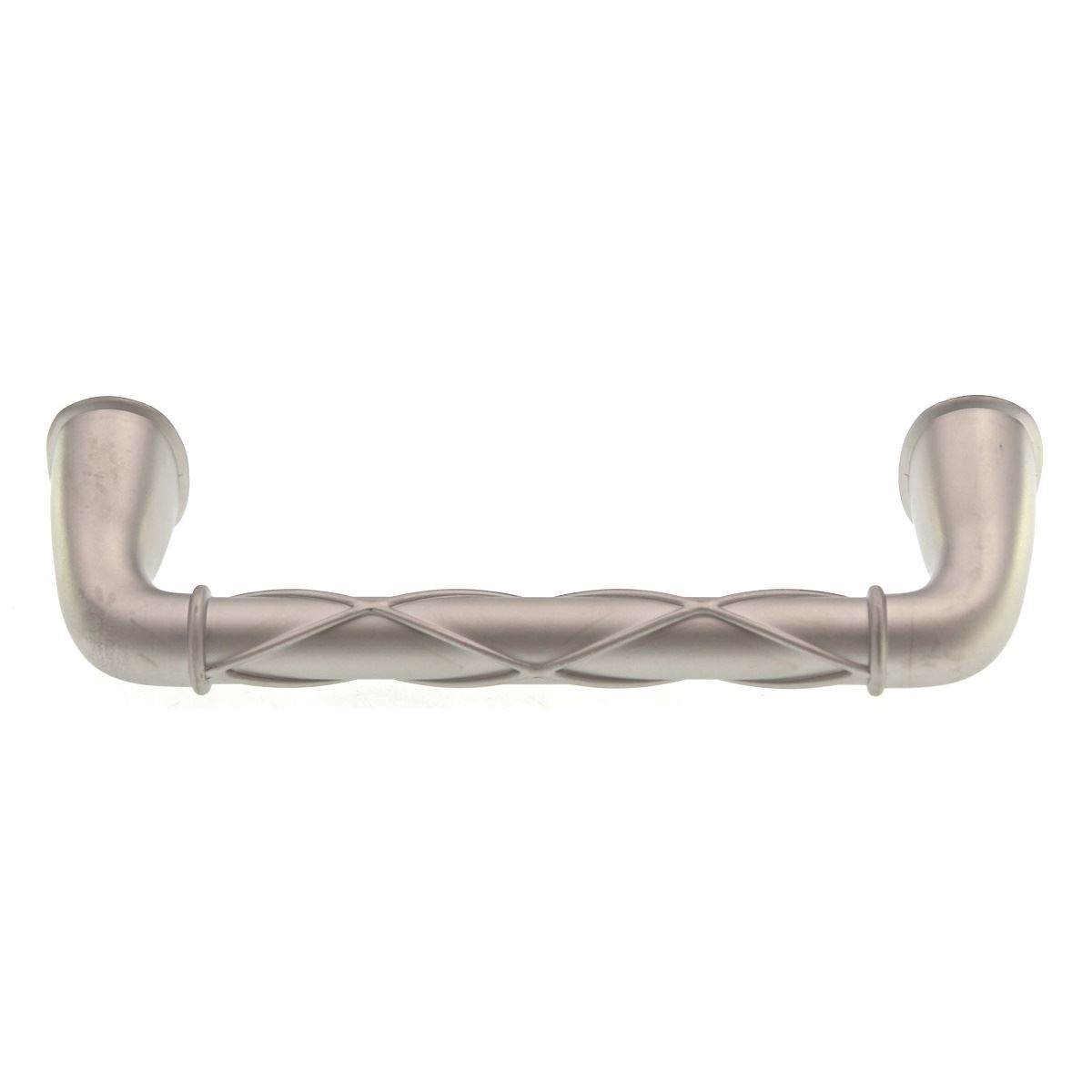 Amerock Lattice Satin Nickel 3 3/4 inch (96mm) CTC Cabinet Handle Pull BP24235SN