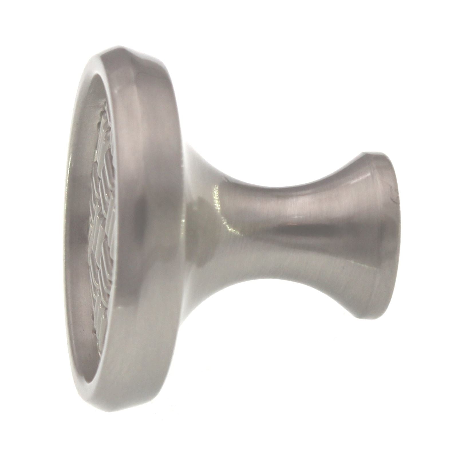 Amerock BP26123-G10 Satin Nickel 1 3/8" Weave Cabinet Knob Pulls Patterns
