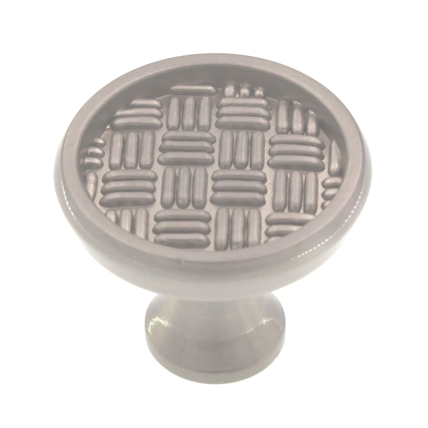 Amerock BP26123-G10 Satin Nickel 1 3/8" Weave Cabinet Knob Pulls Patterns