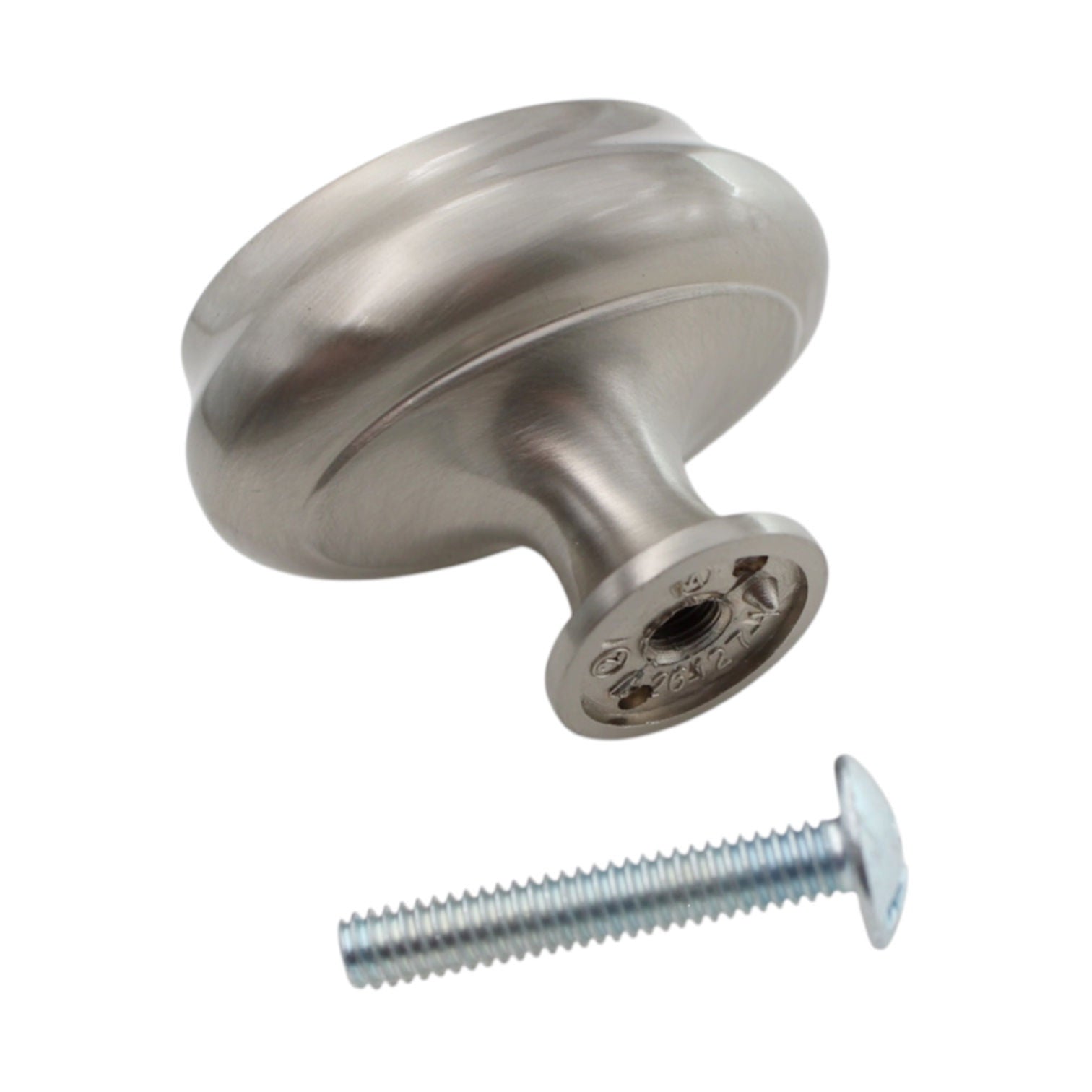 BP26127-G10 Satin Nickel 1 1/2" Cabinet Oval Knob Pulls Amerock Manor House