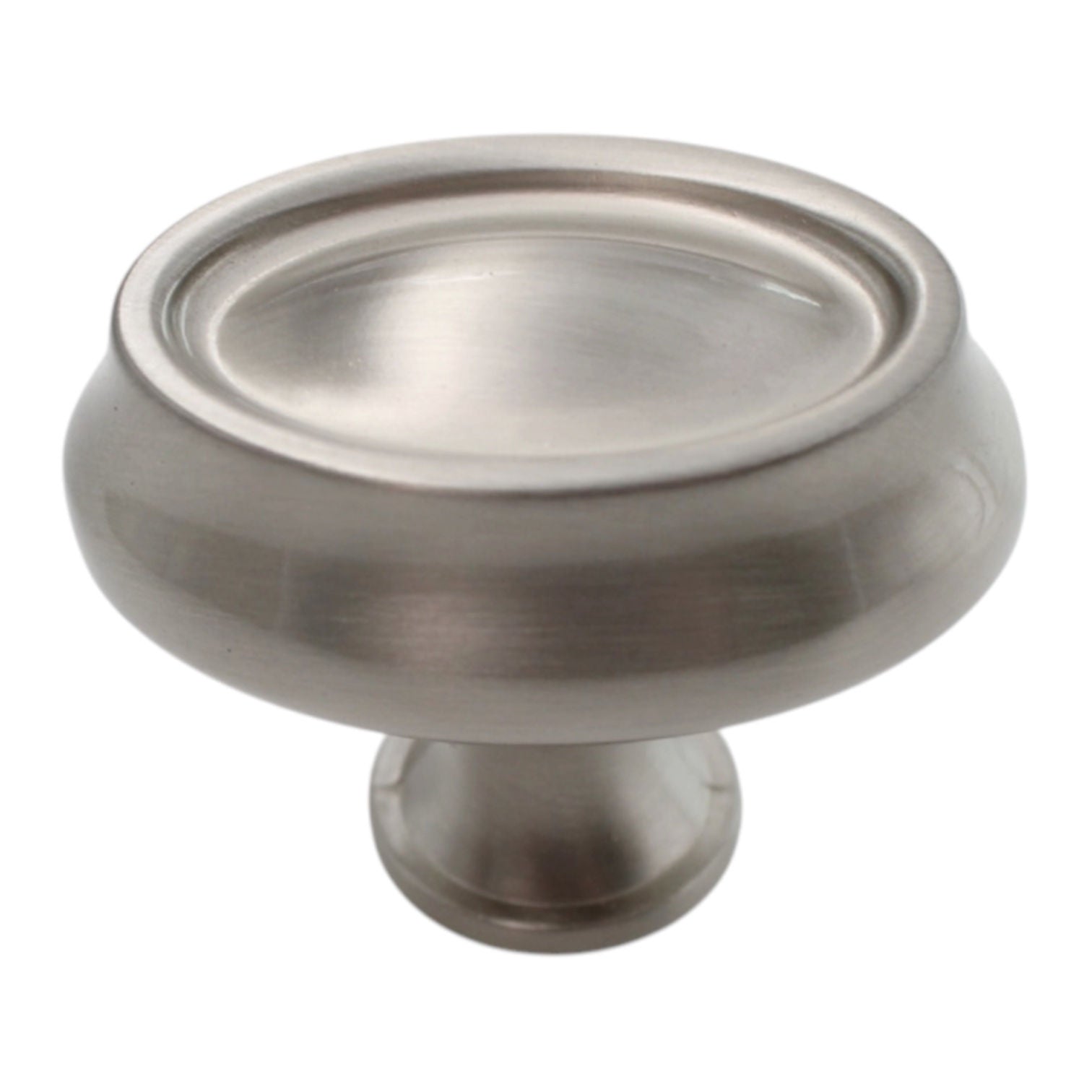 BP26127-G10 Satin Nickel 1 1/2" Cabinet Oval Knob Pulls Amerock Manor House