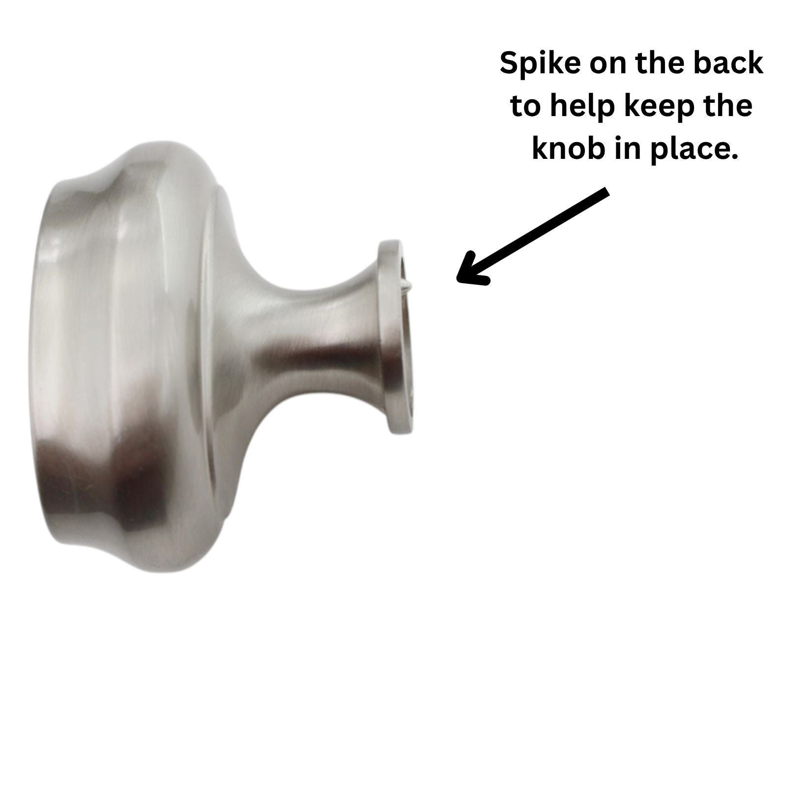 BP26127-G10 Satin Nickel 1 1/2" Cabinet Oval Knob Pulls Amerock Manor House