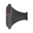 Amerock Manor 1" Oil Rubbed Bronze Square Ridged Cabinet Knob BP26131-ORB