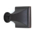 Amerock Manor 1" Oil Rubbed Bronze Square Ridged Cabinet Knob BP26131-ORB