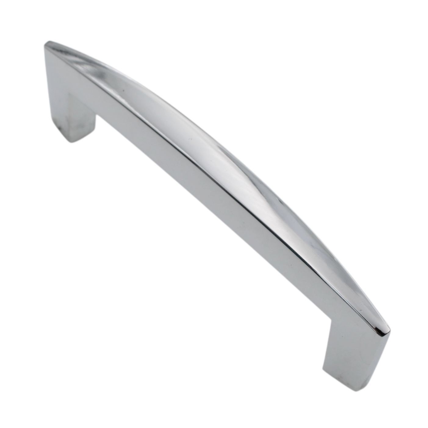 Amerock Creased Bow Polished Chrome 3 3/4" (96mm) Ctr. Cabinet Handle BP27016-26