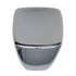 Amerock Creased Bow 7/8" Square Cabinet Knob Polished Chrome BP2701826