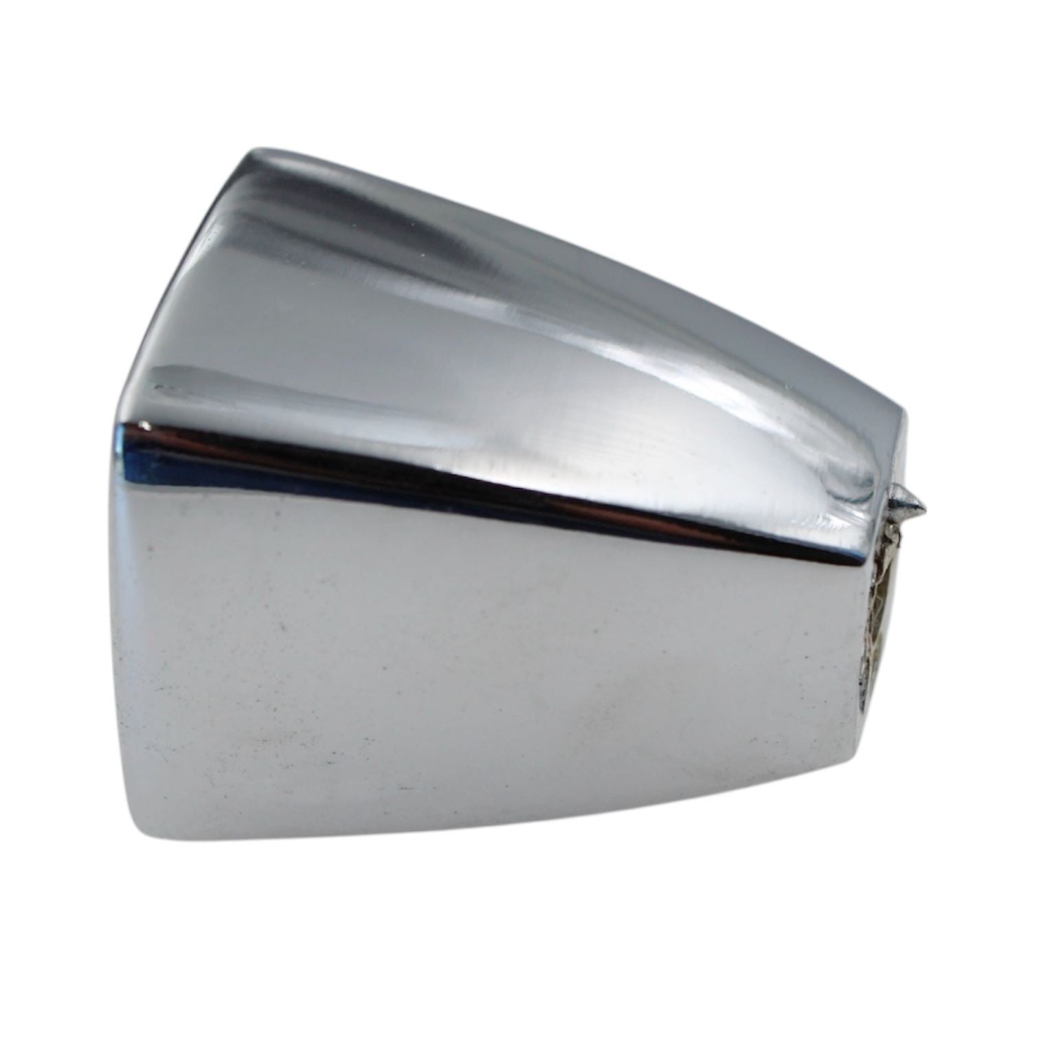 Amerock Creased Bow 7/8" Square Cabinet Knob Polished Chrome BP2701826