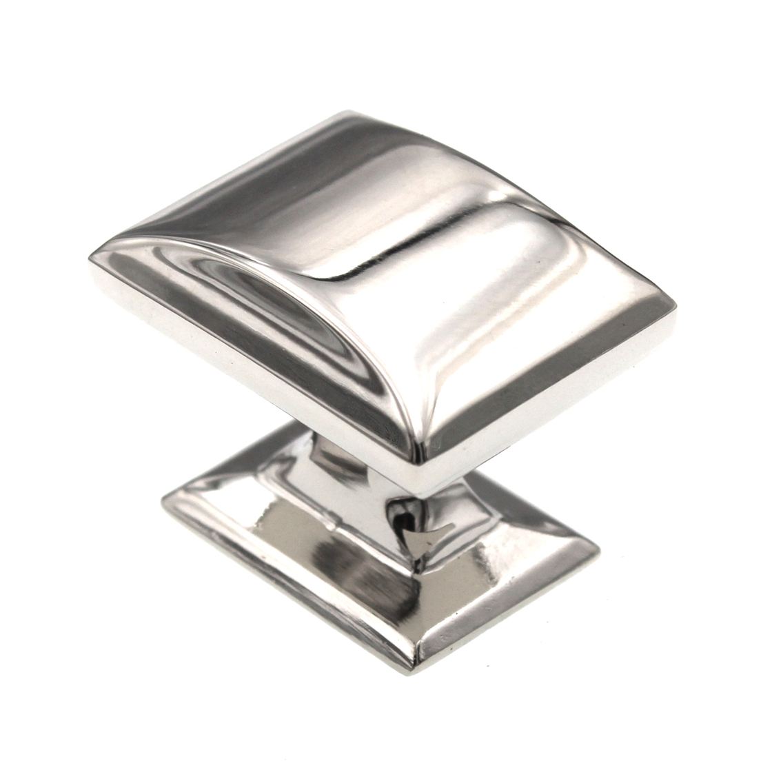 Amerock Candler 1 1/4" Rectangle Cabinet Knob Polished Nickel BP29340PN