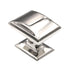 Amerock Candler 1 1/4" Rectangle Cabinet Knob Polished Nickel BP29340PN