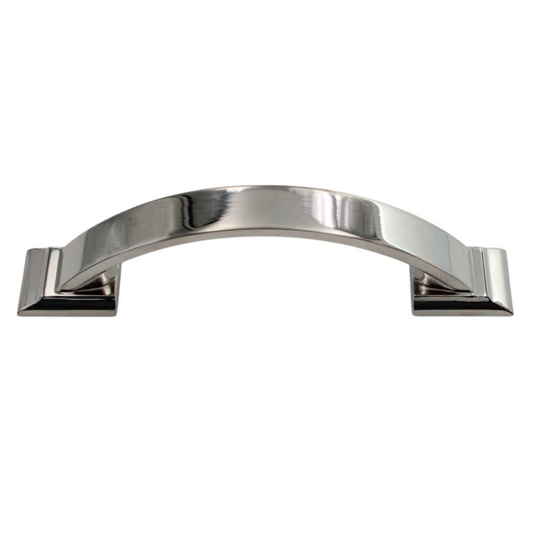 Amerock Candler Polished Nickel 3" Ctr. Cabinet Arch Pull Handle BP29349PN