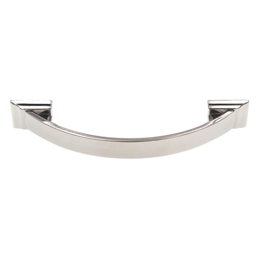 Amerock Candler 3 3/4" (96mm) Ctr Cabinet Arch Pull Polished Nickel BP29355PN