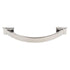 Amerock Candler 3 3/4" (96mm) Ctr Cabinet Arch Pull Polished Nickel BP29355PN