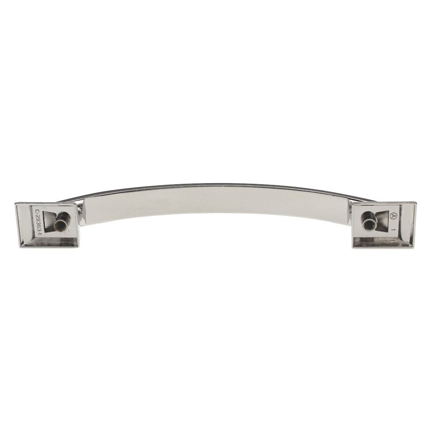 Amerock Candler 5 1/16" (128mm) Ctr Cabinet Arch Pull Polished Nickel BP29363PN