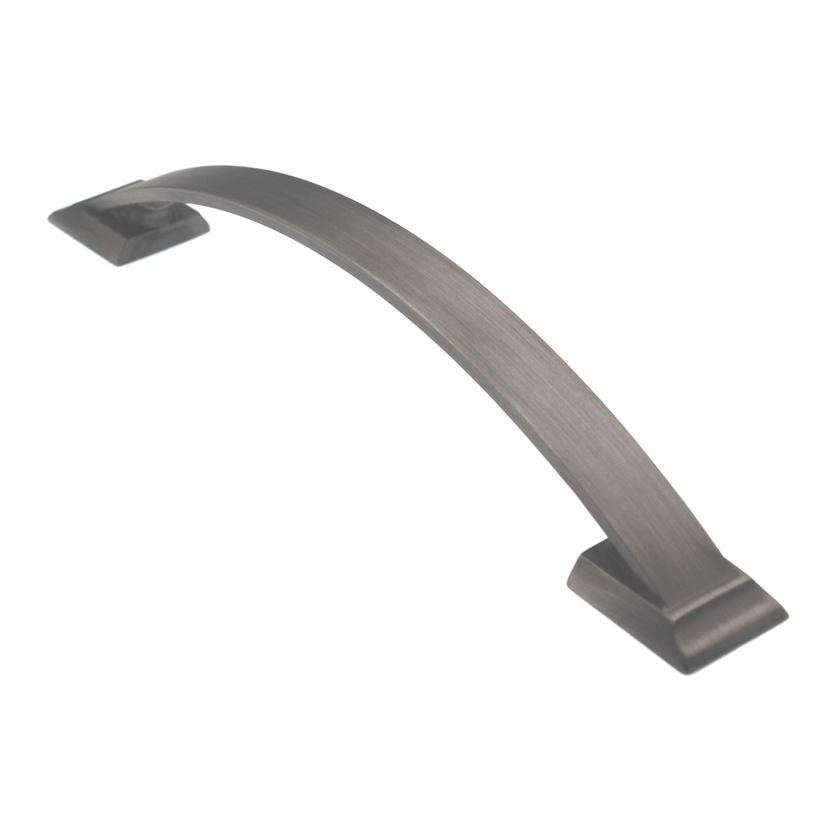 Amerock Candler 6 5/16" (160mm) Ctr Cabinet Arch Pull Antique Silver BP29364AS