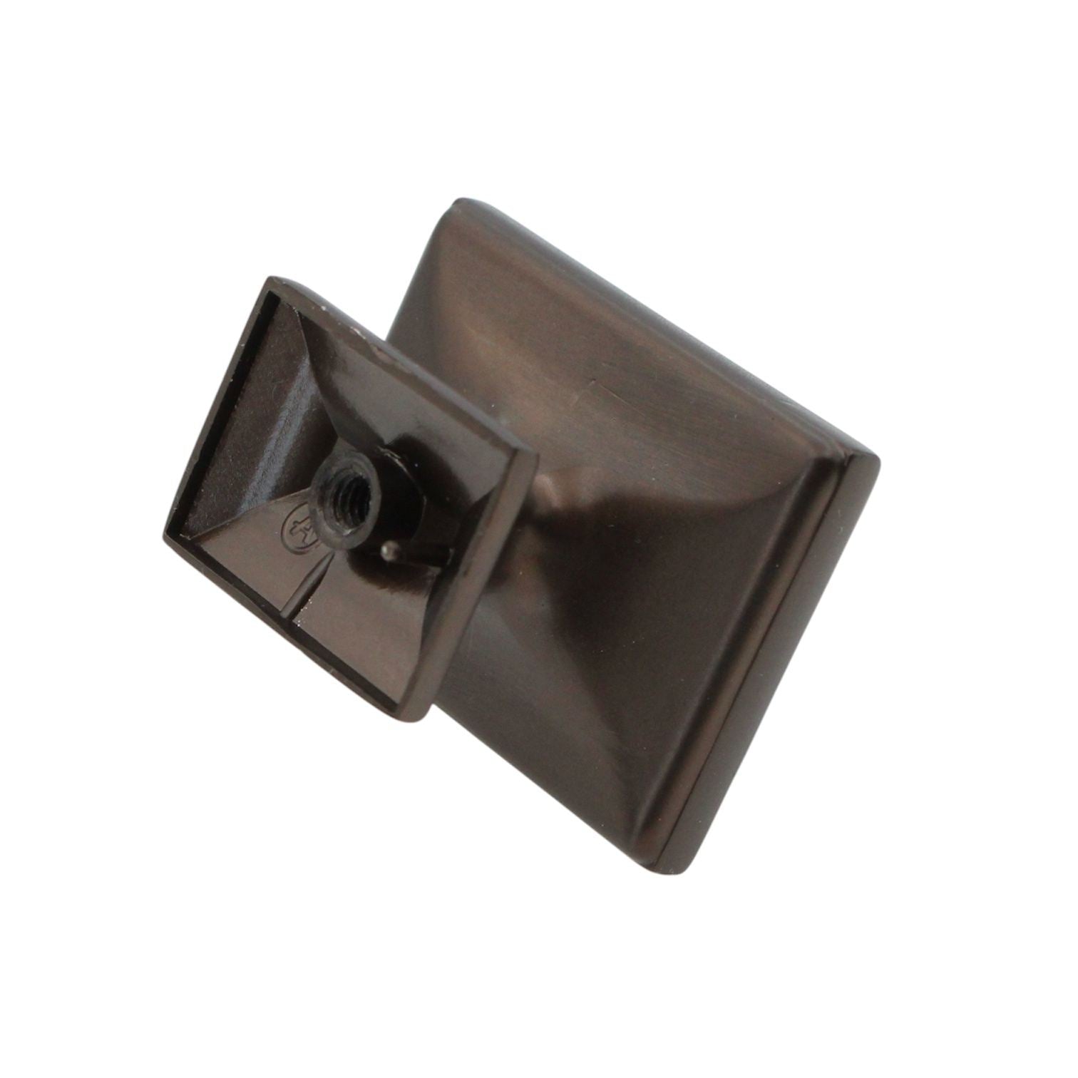 Amerock Candler Caramel Bronze 1 1/2" Square Cabinet Knob BP29368CBZ