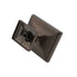 Amerock Candler Caramel Bronze 1 1/2" Square Cabinet Knob BP29368CBZ