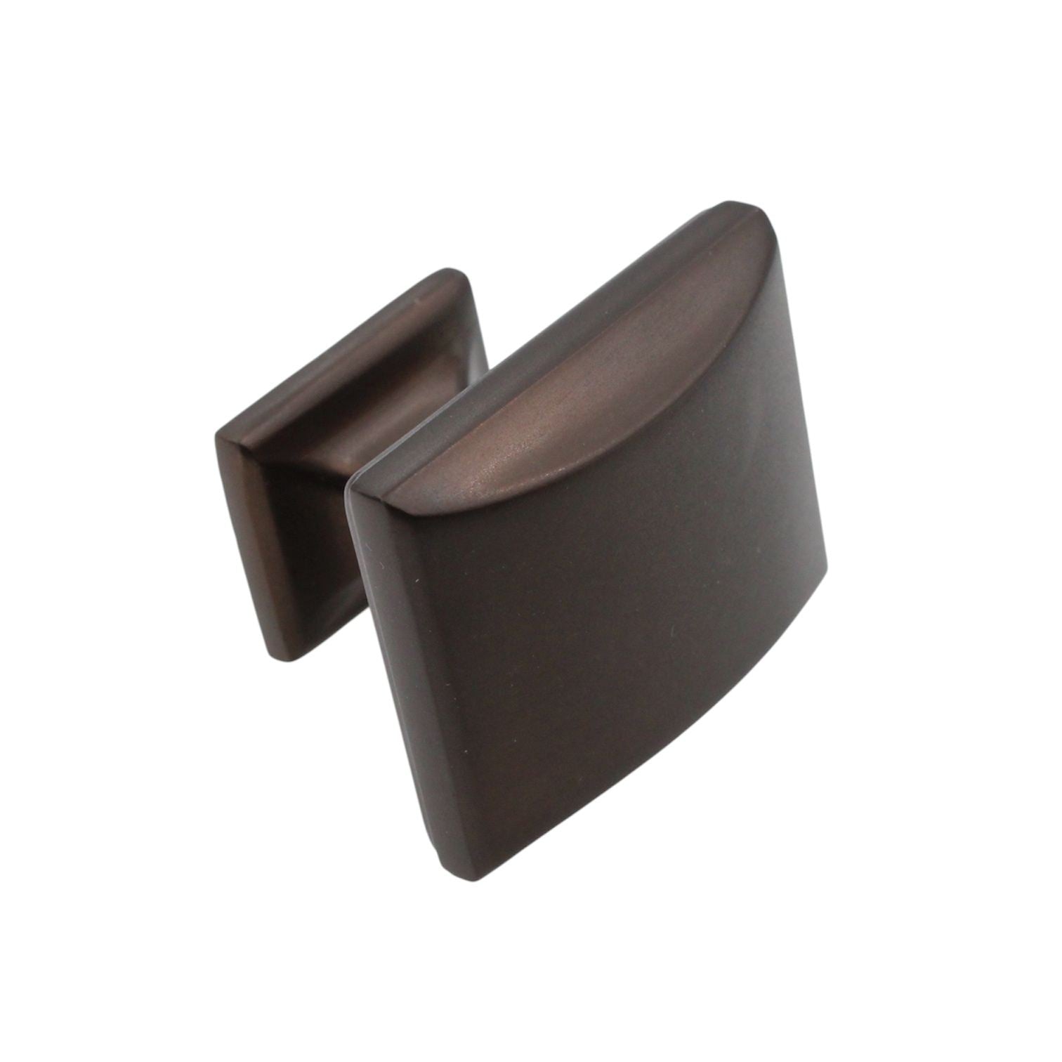 Amerock Candler Caramel Bronze 1 1/2" Square Cabinet Knob BP29368CBZ