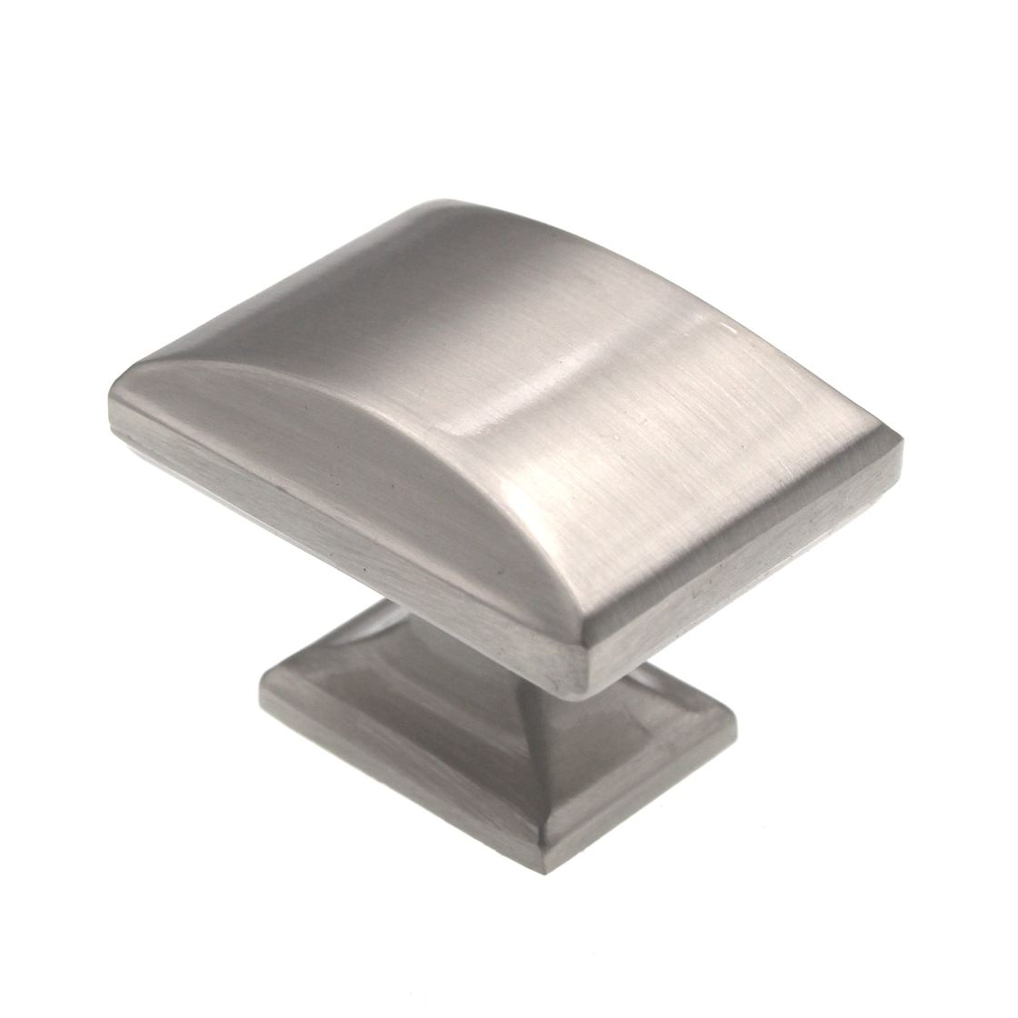 Amerock Candler 1 1/2" Rectangle Cabinet Knob Satin Nickel BP29368G10