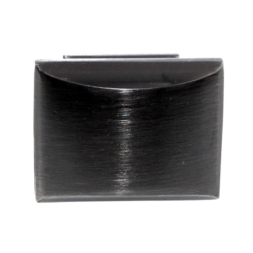Amerock Candler 1 1/2" Rectangle Cabinet Knob Gunmetal BP29368GM