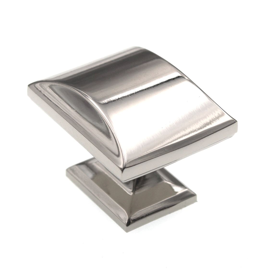 Amerock Candler 1 1/2" Rectangle Cabinet Knob Polished Nickel BP29368PN