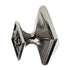 Amerock Candler 1 1/2" Rectangle Cabinet Knob Polished Nickel BP29368PN