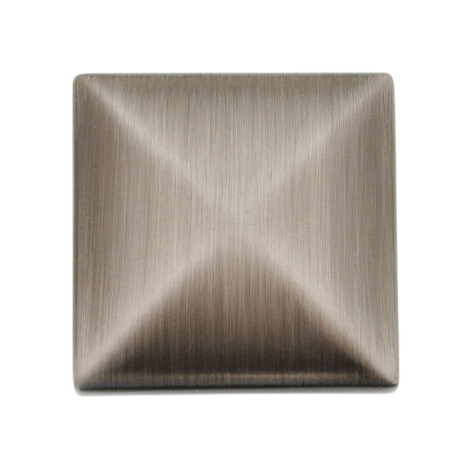 Amerock Extensity Antique Silver 1 1/8" Square Cabinet Knob BP29370AS