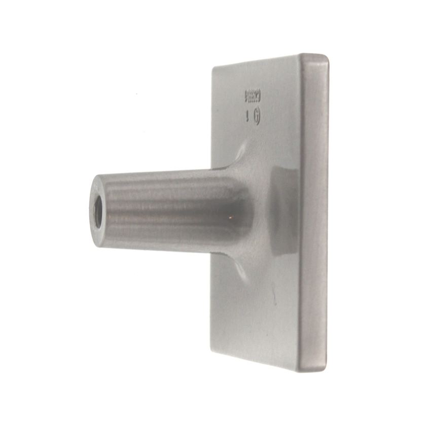 Amerock Extensity 1 1/2" Square Cabinet Knob Satin Nickel BP29398G10