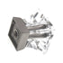 Amerock Abernathy 1 1/16" Square Cabinet Knob Clear Satin Nickel BP29460CG10