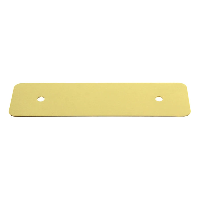 Amerock Hardware BP30325-3 Polished Brass 3"cc Cabinet Handle Pull Backplate